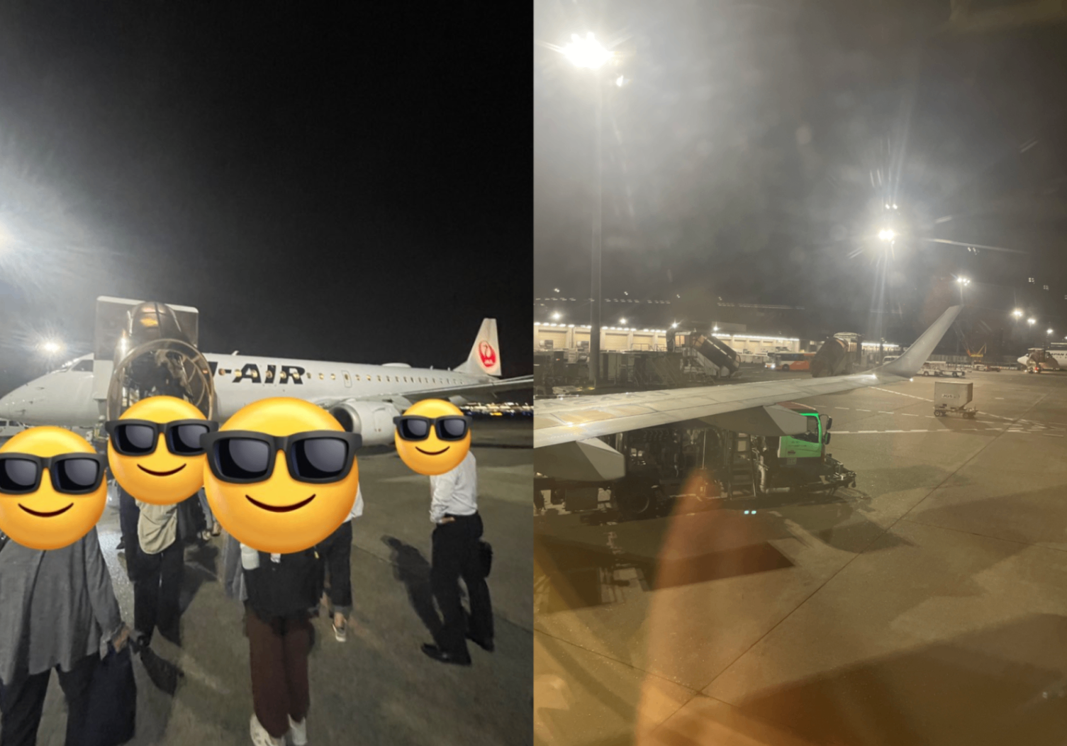 J-AIR運行の秋田便はエンブラエルの小型機が運用に入っている