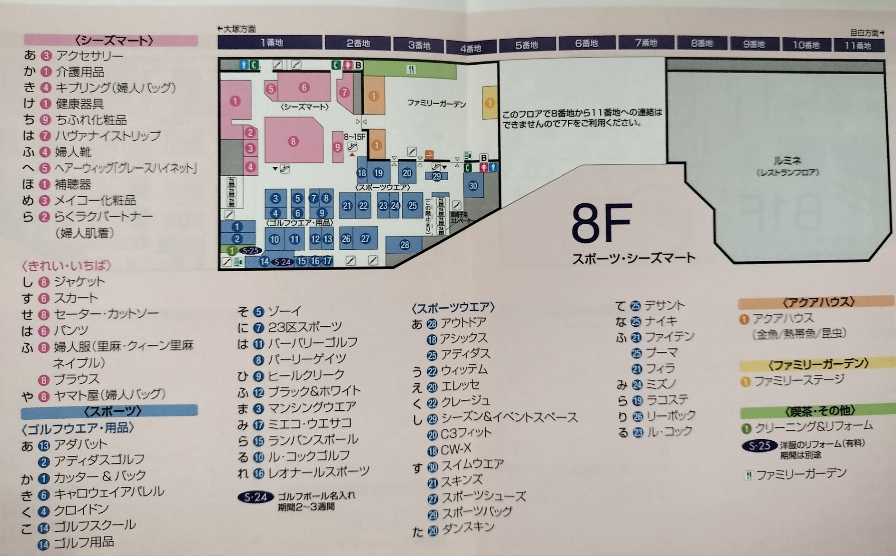 2010年8月26日発行フロアガイドより